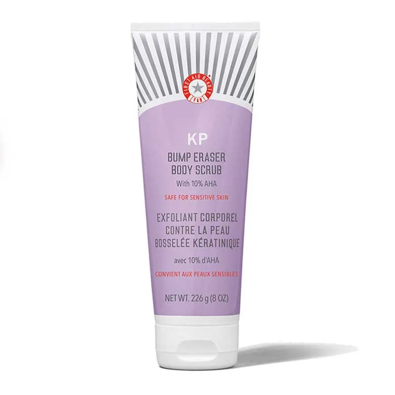 First Aid Beauty KP Bump Eraser Body Scrub with 10% AHA