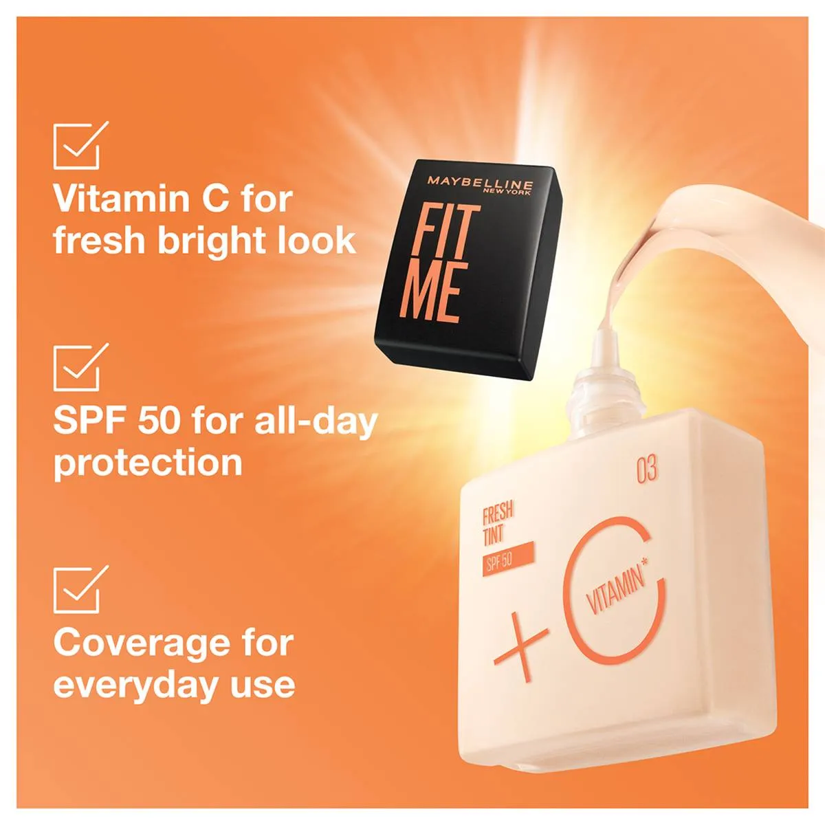 Fit Me Fresh Tint SPF50
