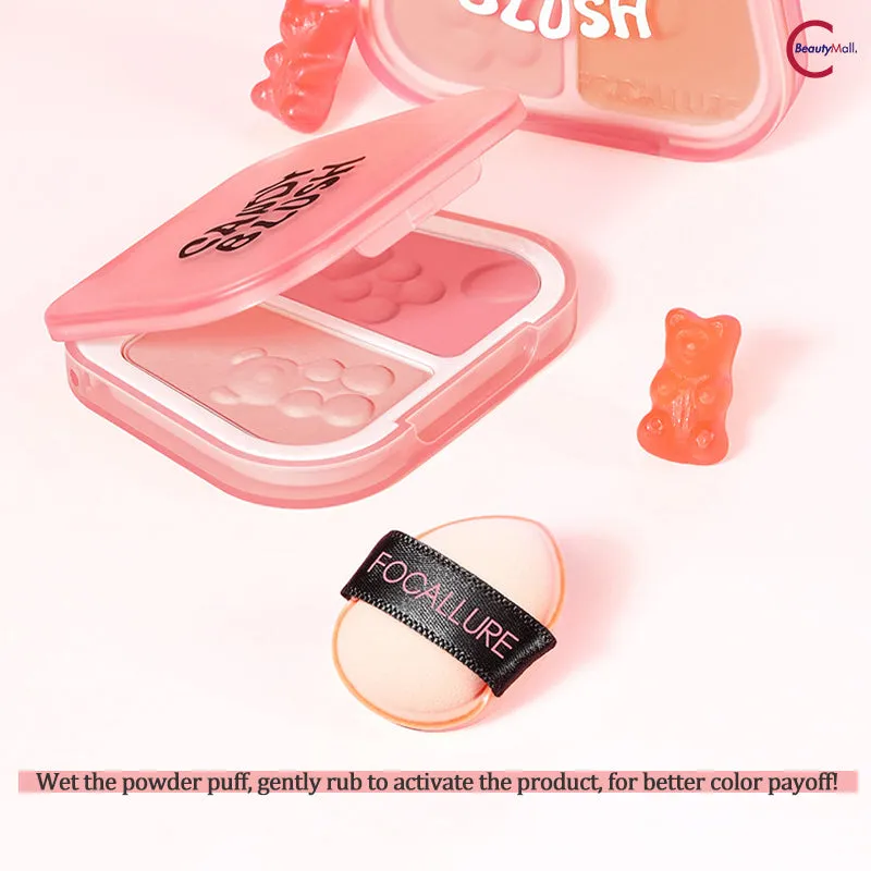 FOCALLURE Dual-Color Blush Mud
