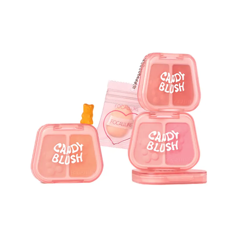 FOCALLURE Dual-Color Blush Mud