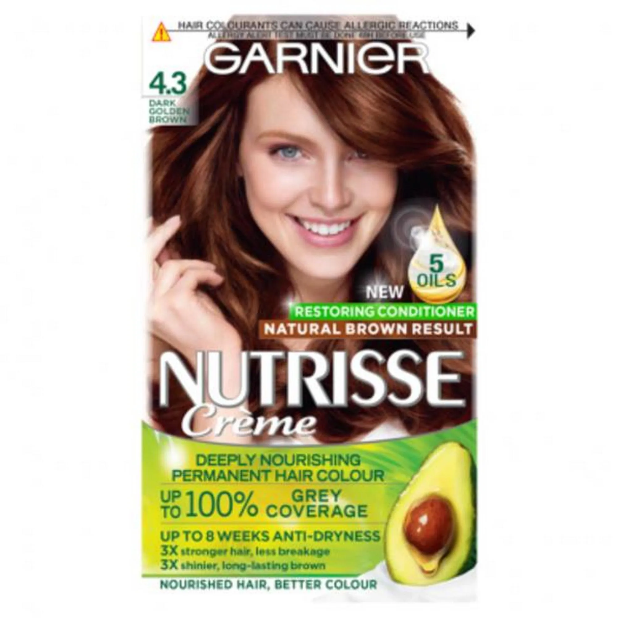 Garnier Nutrisse Ultra Crme Permanent Hair Dye