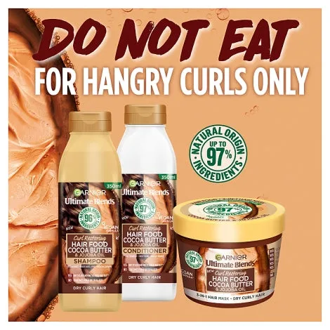 Garnier Ultimate Blends Cocoa Butter 3-in-1 Hair Mask 390ml