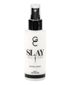 GC Make Up Setting Spray - Gerard Cosmetics Slay All Day Coconut Scented - OIL CONTROL, MATTE FINISH facial mist & makeup sealer, Keeps makeup fresh all day- 3.38oz (100ml) CRUELTY FREE, USA MADE
