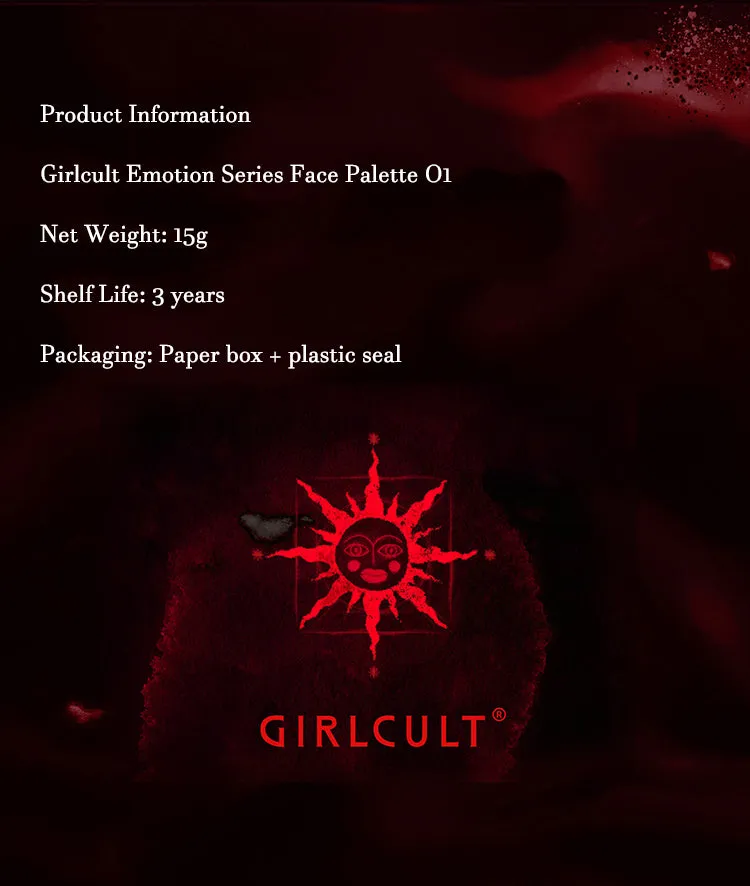 Girlcult Emotion Series Face Palette