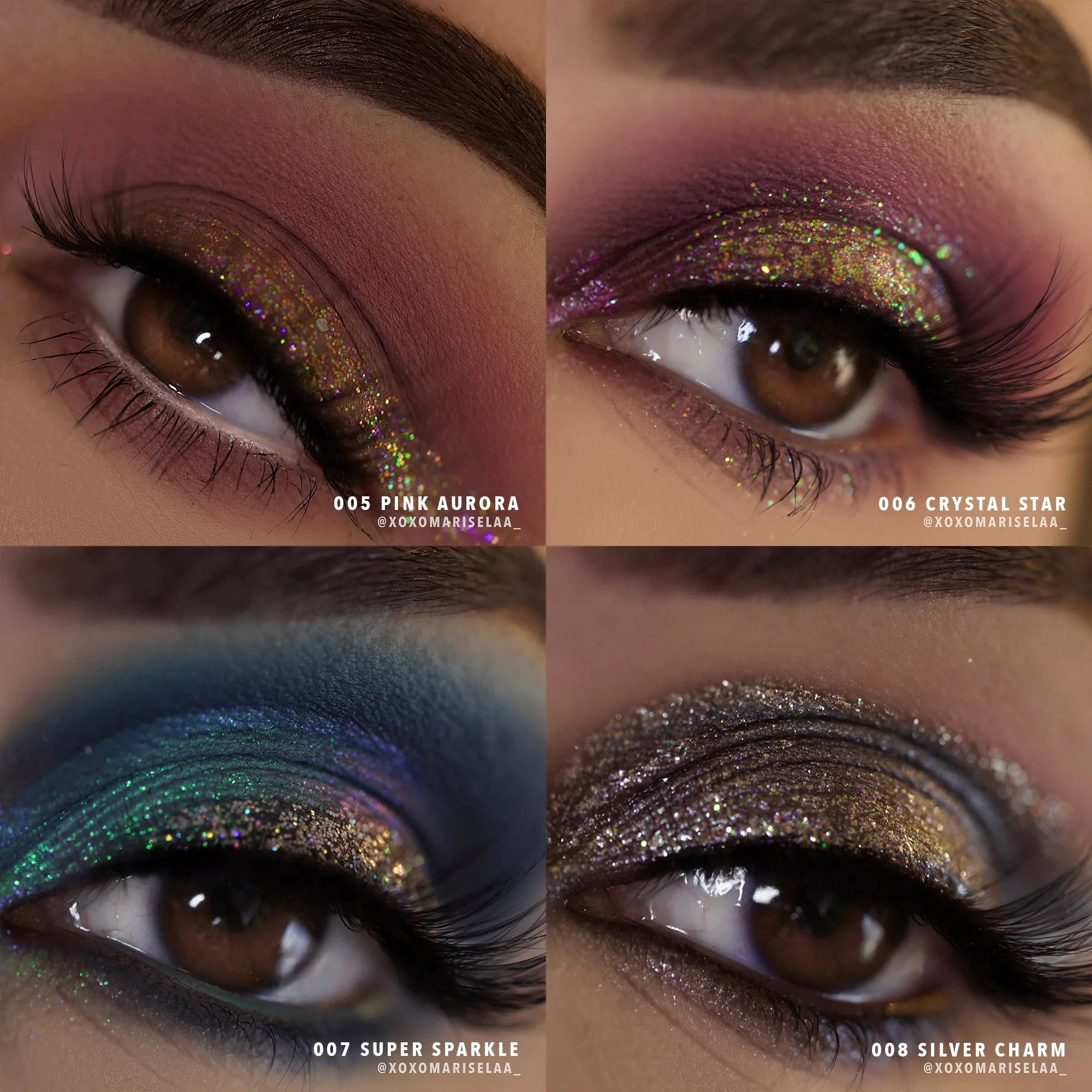 Glitter Glitter Liner Bundle (001-008)