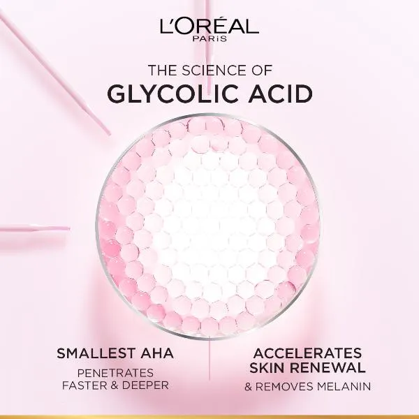 Glycolic Bright Glowing and Brightening Day Cream with SPF 17 to reduce dark spots, 50 ml