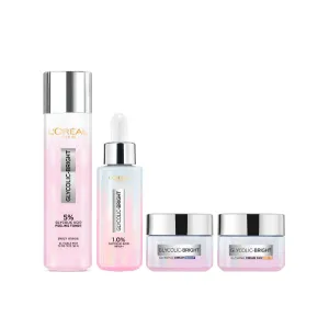 Glycolic Bright Instant Face Serum   Day Cream   Night Cream   Toner At 25% OFF