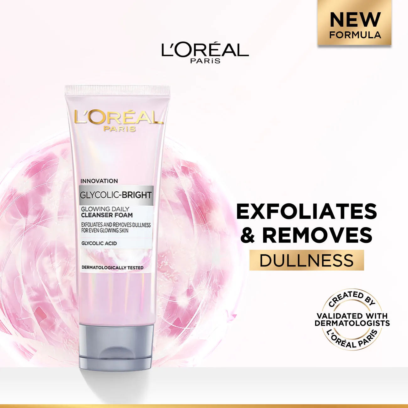 Glycolic Bright Instant Glowing Face Wash 100ml