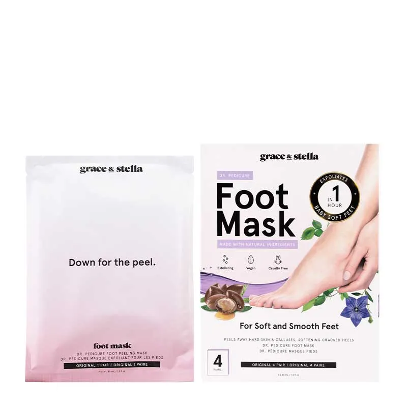 Grace & Stella Dr. Pedicure Original Foot Peeling Masks