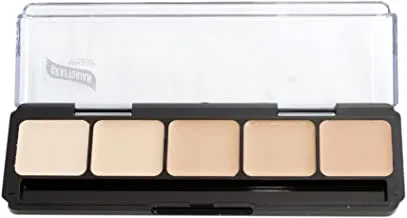 Graftobian HD High-Definition Glamour Creme Palette, Warm #1.39oz., 11g