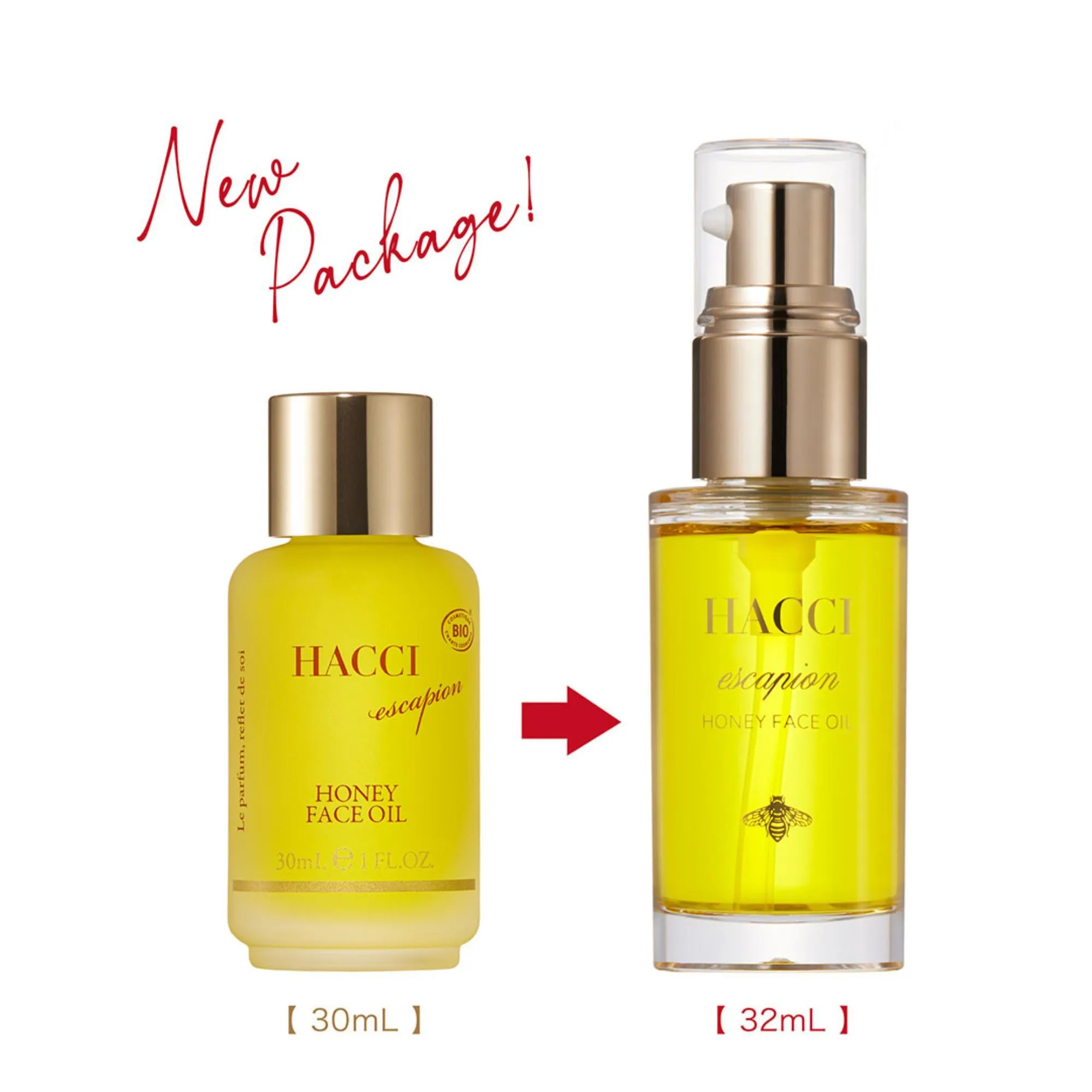 HACCI Honey Face Oil escapion