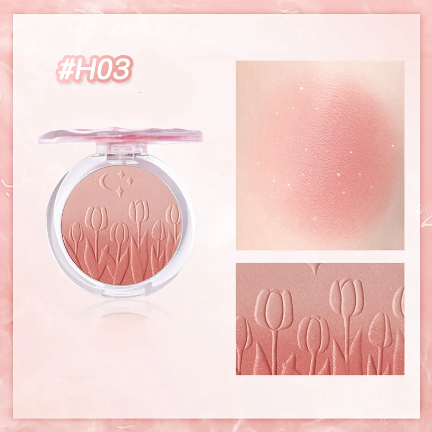 HOLD LIVE Ripple Gauze Frost Blush Palette