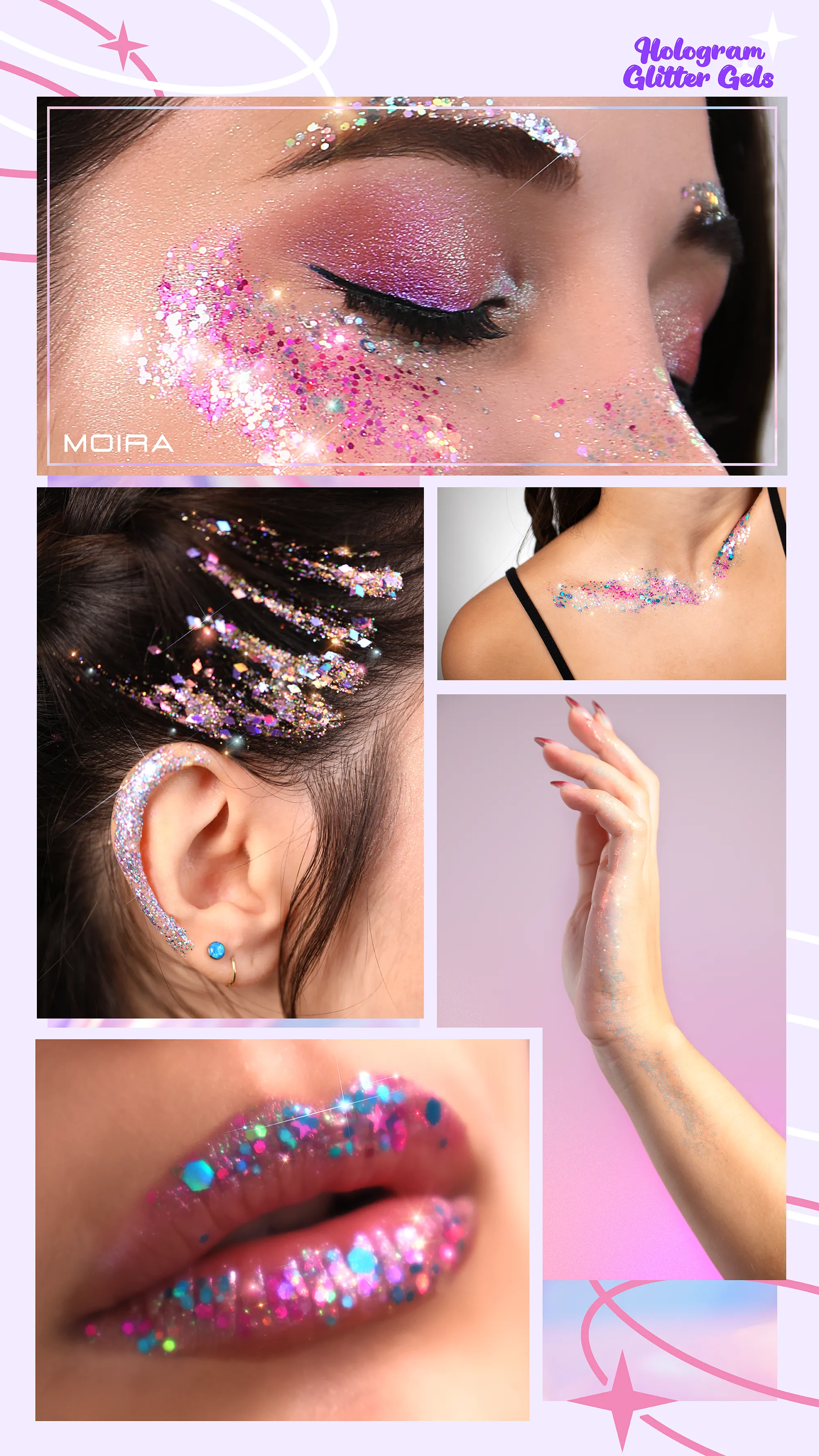 Hologram Glitter Gel (010, Game Changer)