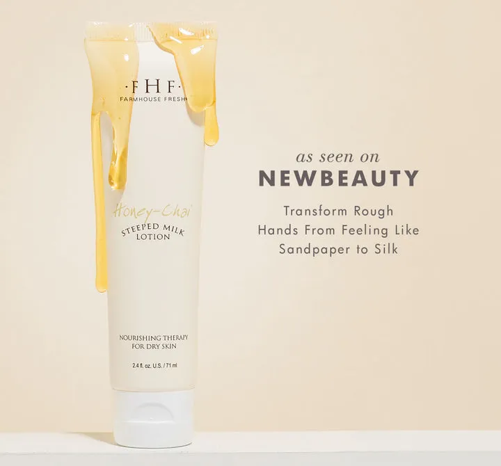 Honey-Chai Steeped Milk Lotion? for Hands | Farmhouse Fresh