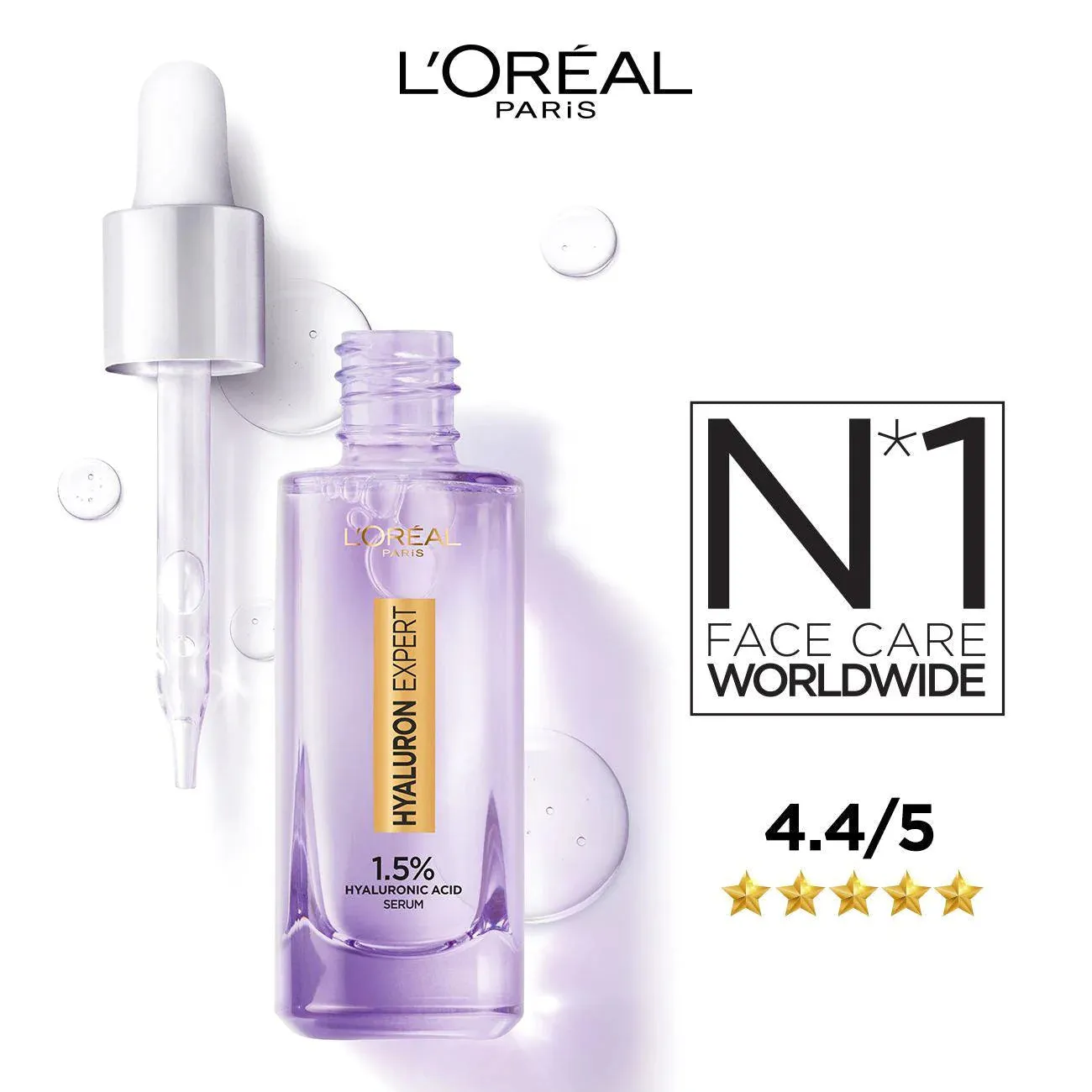 Hyaluron Expert Moisturiser and Anti-Aging Plumping Serum with 1.5% Hyaluronic Acid