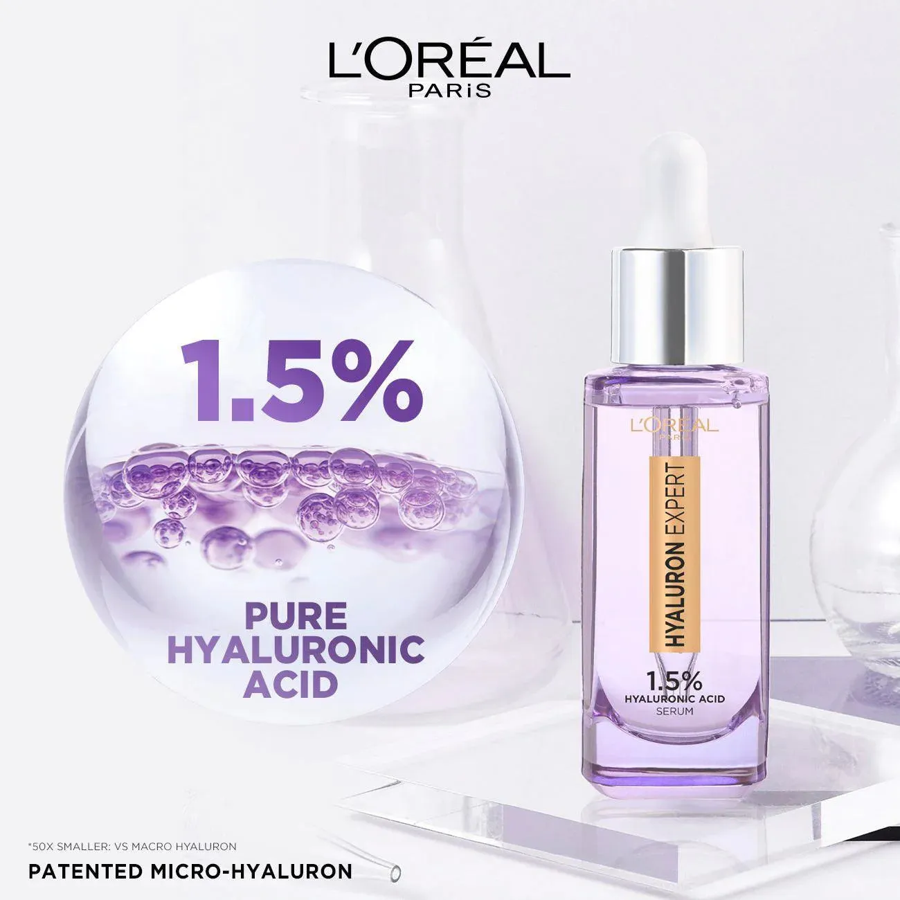 Hyaluron Expert Moisturiser and Anti-Aging Plumping Serum with 1.5% Hyaluronic Acid