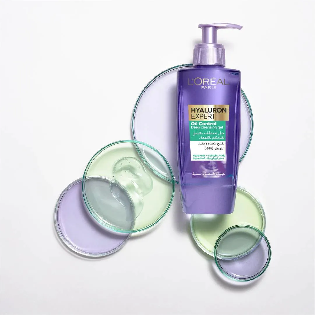 Hyaluron Expert Oil Control Deep Cleansing Gel