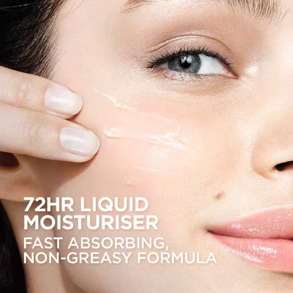 Hydra Genius Aloe Water and Hyaluronic Acid 72H Liquid Moisturizer For Normal to Dry Skin