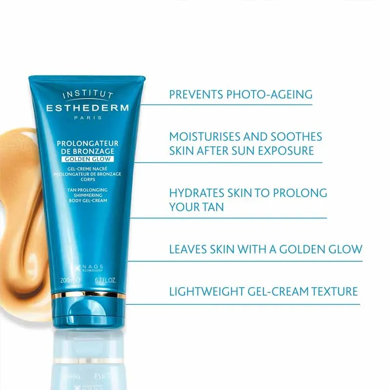 Institut Esthederm Tan Prolonging After Sun Shimmering Body Gel Cream