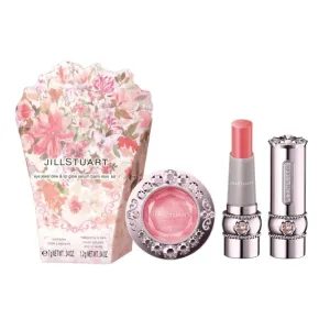 JILL STUART Eye Jewel Dew & Lip Glow Serum Balm Mini Kit I Limited Edition