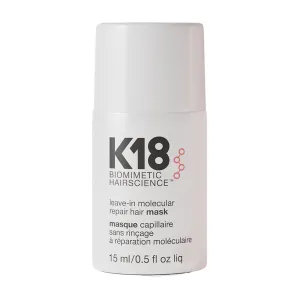 K18 Leave-in Molecular Repair Hair Mask 15ml