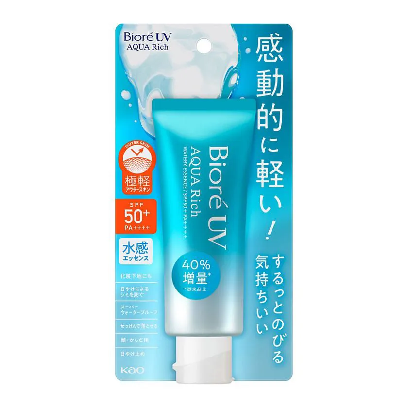 KAO Bior UV Aqua Rich Watery Essence SPF50 