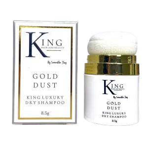 King Hair & Beauty Gold Dust Dry Shampoo 8.5g - Travel Size