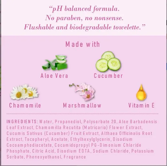 La Fresh Travel Lite? Feminine Hygiene Wipes 200 ct
