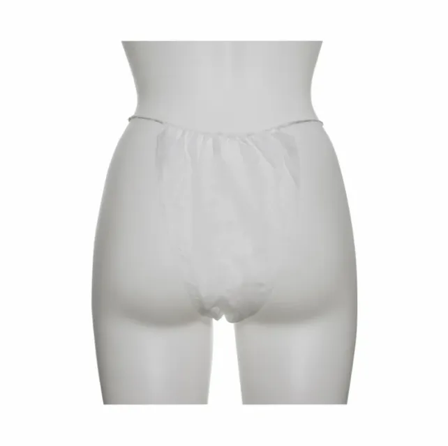 Ladies Disposable Bikini, White, OSFM, 100 ct