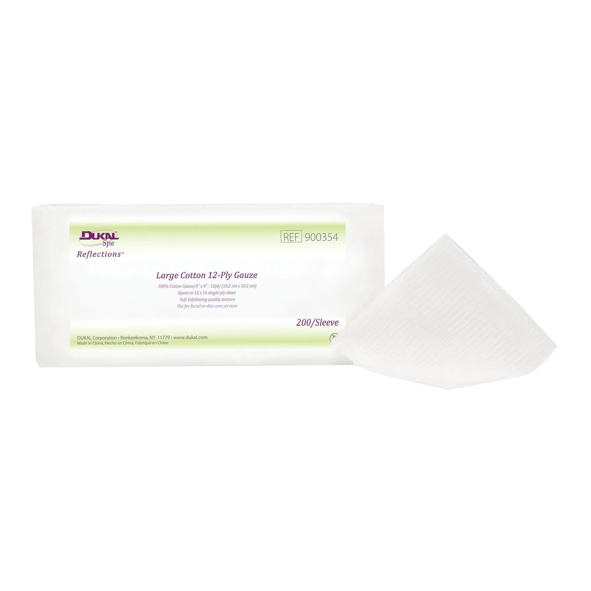 Large Gauze Wipe  4 x 4, 12-ply - 200 ct