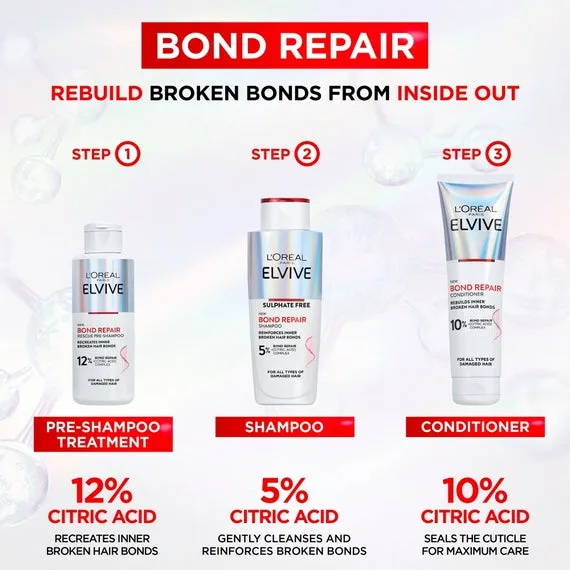 L'Oreal Paris Elvive Bond Repair Conditioner 150ml