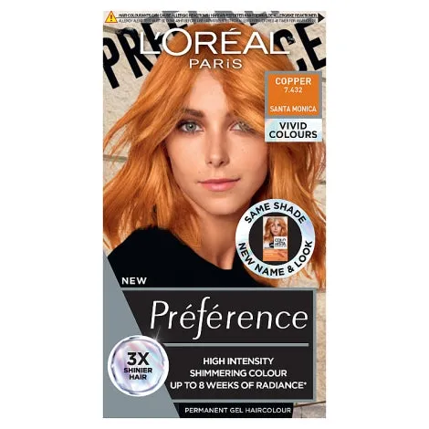 Loreal Preference Vivids Permanent Gel Hair Dye