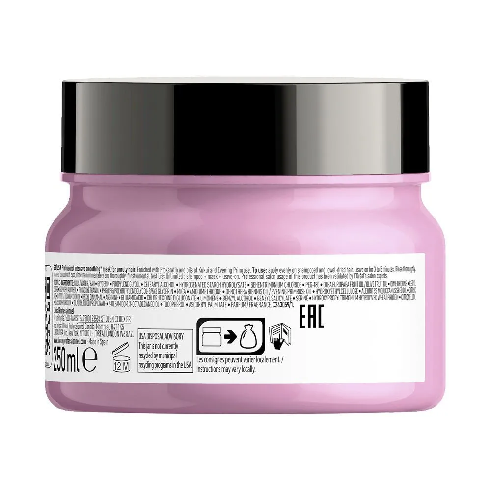 L'Oreal Professionnel Serie Expert Liss Unlimited Mask 250ml