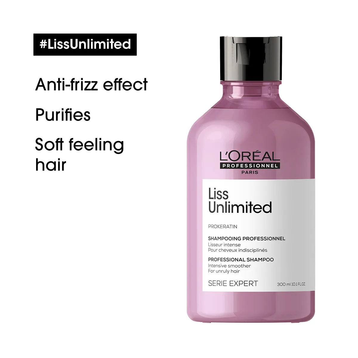 L'Oreal Professionnel Serie Expert Liss Unlimited Shampoo 300ml