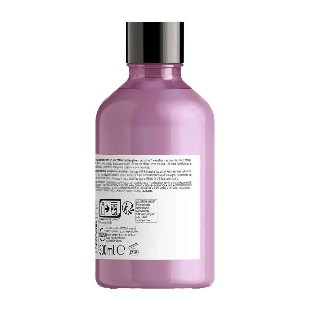 L'Oreal Professionnel Serie Expert Liss Unlimited Shampoo 300ml