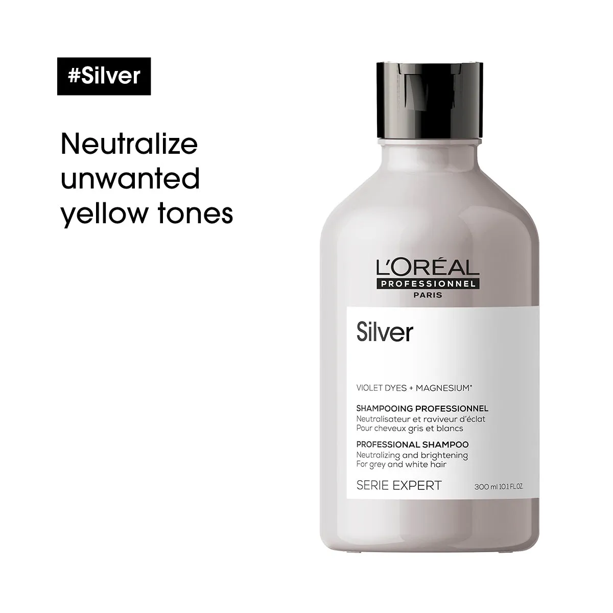 L'Oreal Professionnel Serie Expert Silver Shampoo 300ml