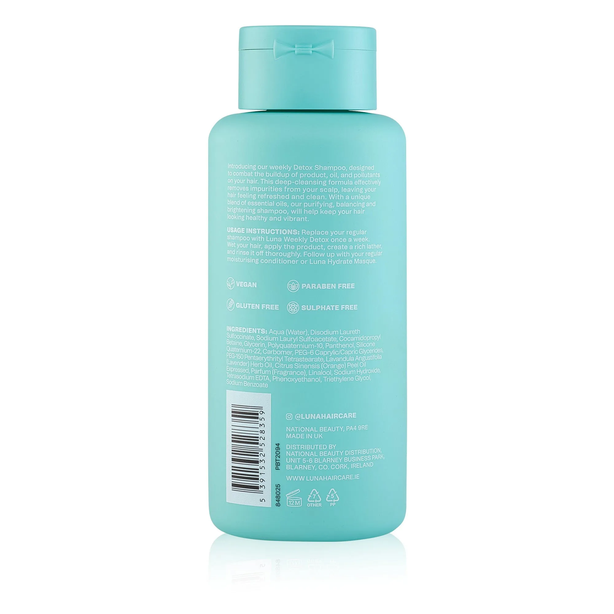LUNA Professional Haircare Detox Shampoo 300ML
