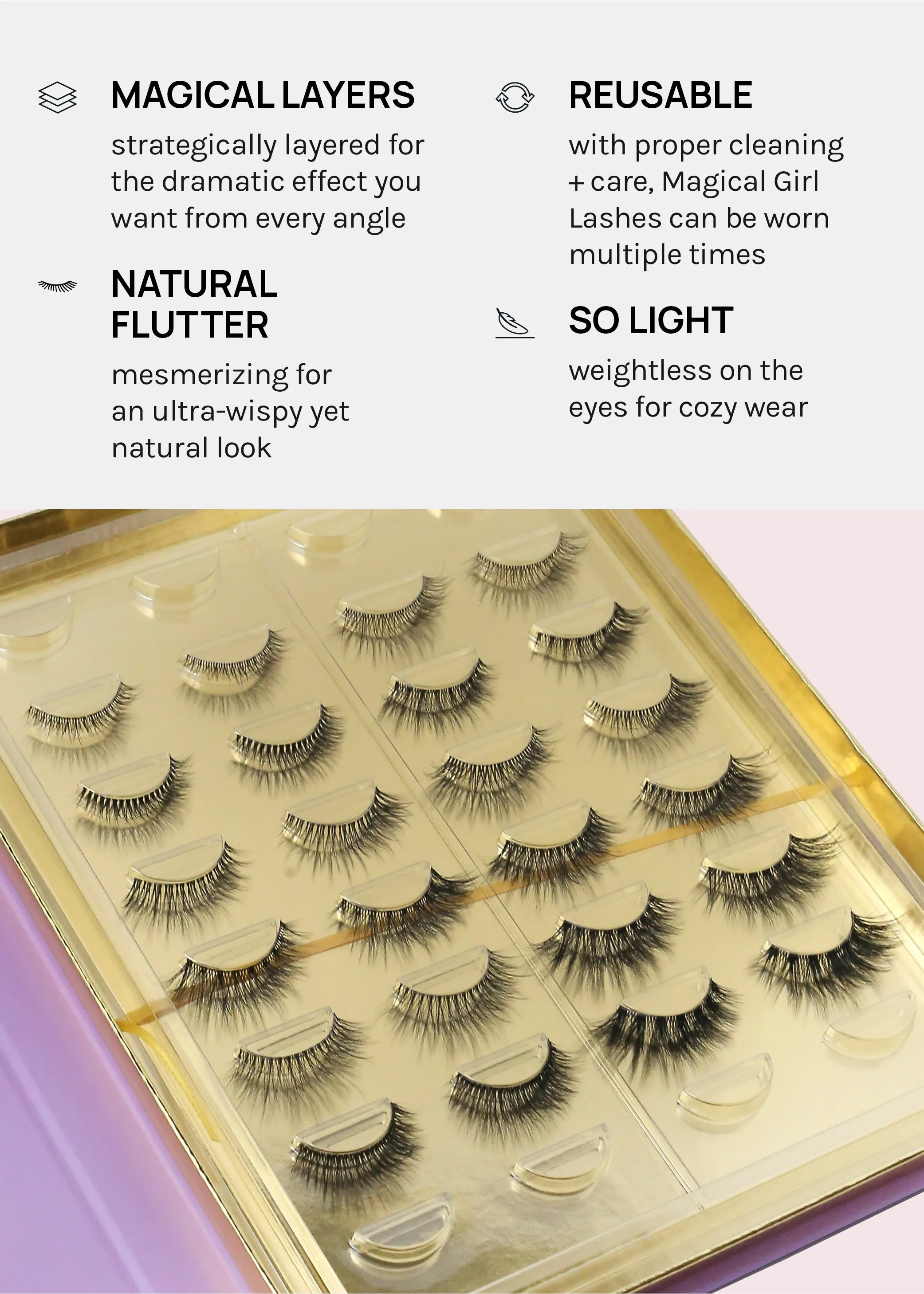 Magical Girl Classic Eyelashes C Saki