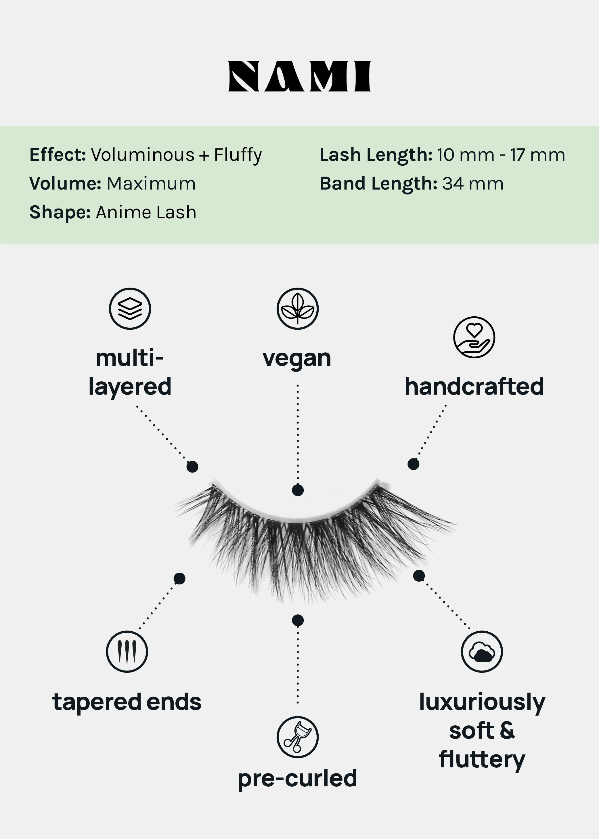 Magical Girl Dramatic Eyelashes C Nami