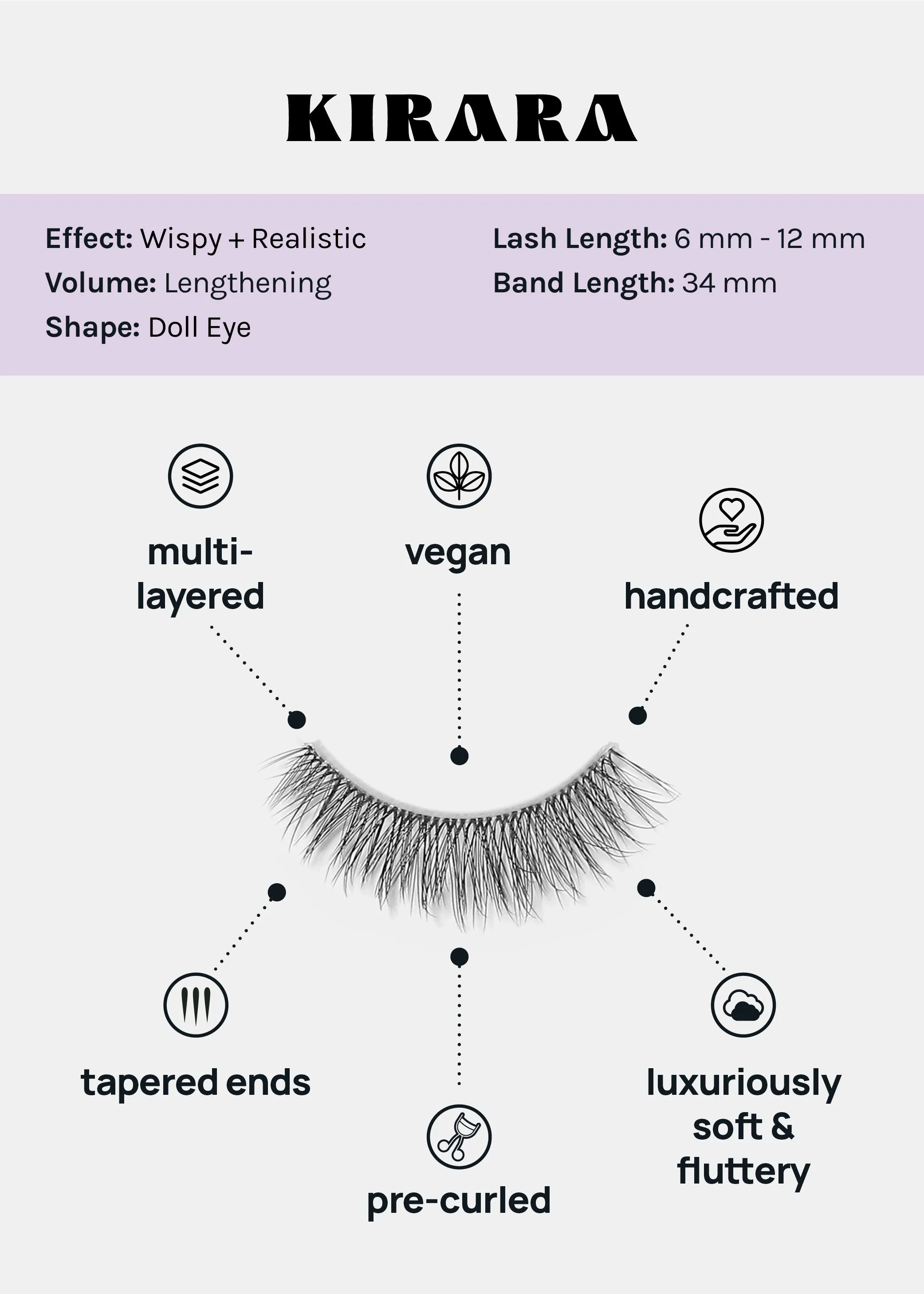 Magical Girl Light Eyelashes C Kirara