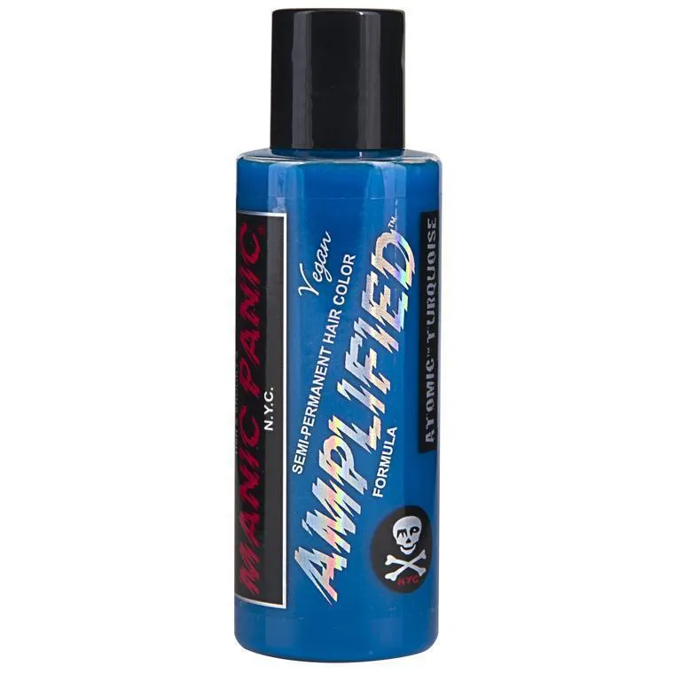 Manic Panic Amplified Semi Permanent Hair Colour Atomic Turquoise 118ml