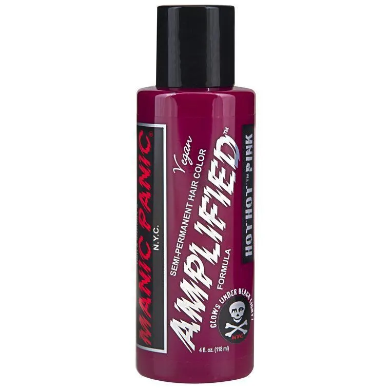 Manic Panic Amplified Semi Permanent Hair Colour Hot Hot Pink 118ml