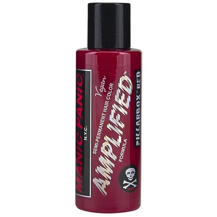 Manic Panic Amplified Semi Permanent Hair Colour Pillarbox Red 118ml