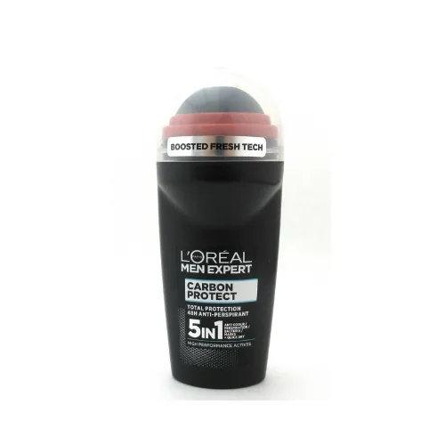Men Expert- Carbon Protect 5 In 1- Deodorant Roll-On