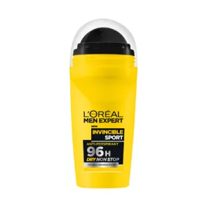 Men Expert- Invincible Sport Absorbing Anti Perspirant 96H Deodorant Roll-On
