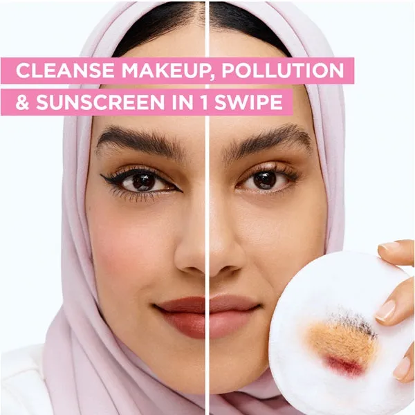 Micellar Water Facial Cleanser and Makeup Remover Pink for Sensitive Skin (3 sizes)