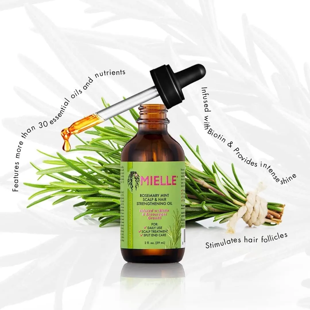Mielle Rosemary Mint Scalp & Hair Strengthening Oil 59ml