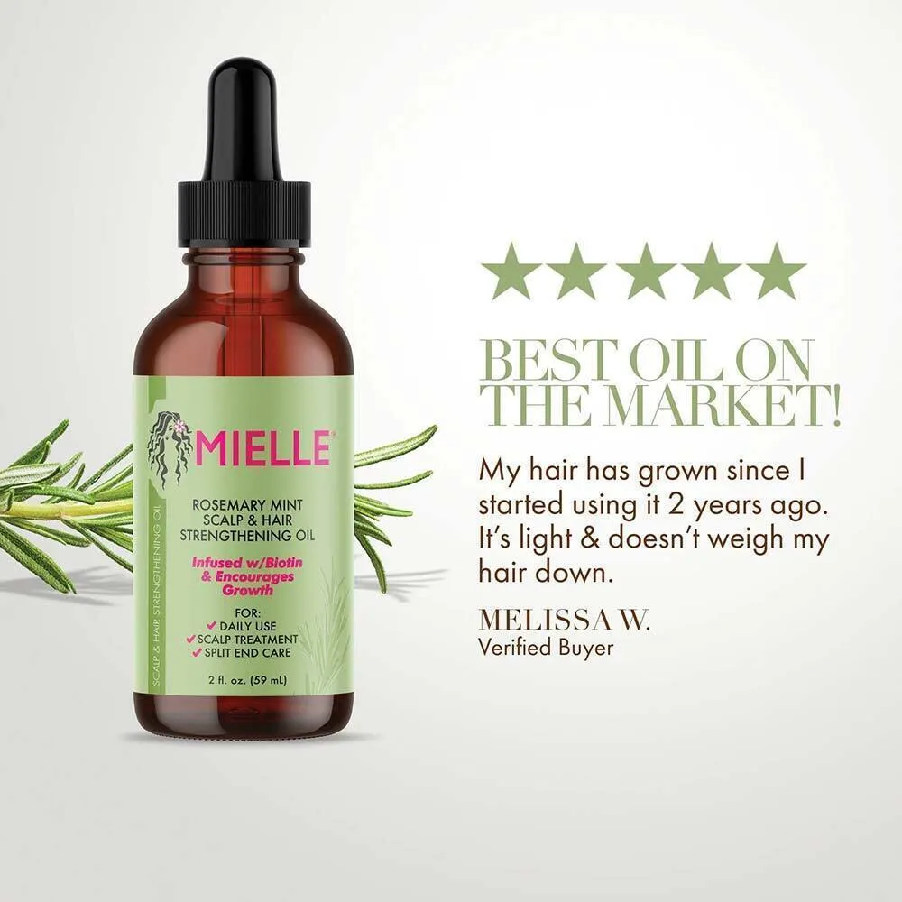 Mielle Rosemary Mint Scalp & Hair Strengthening Oil 59ml