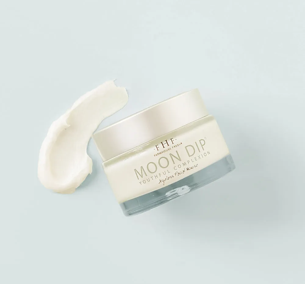 Moon Dip? Youthful Complexion Ageless Facial Mousse with Peptides   Retinol | Farmhouse Fresh