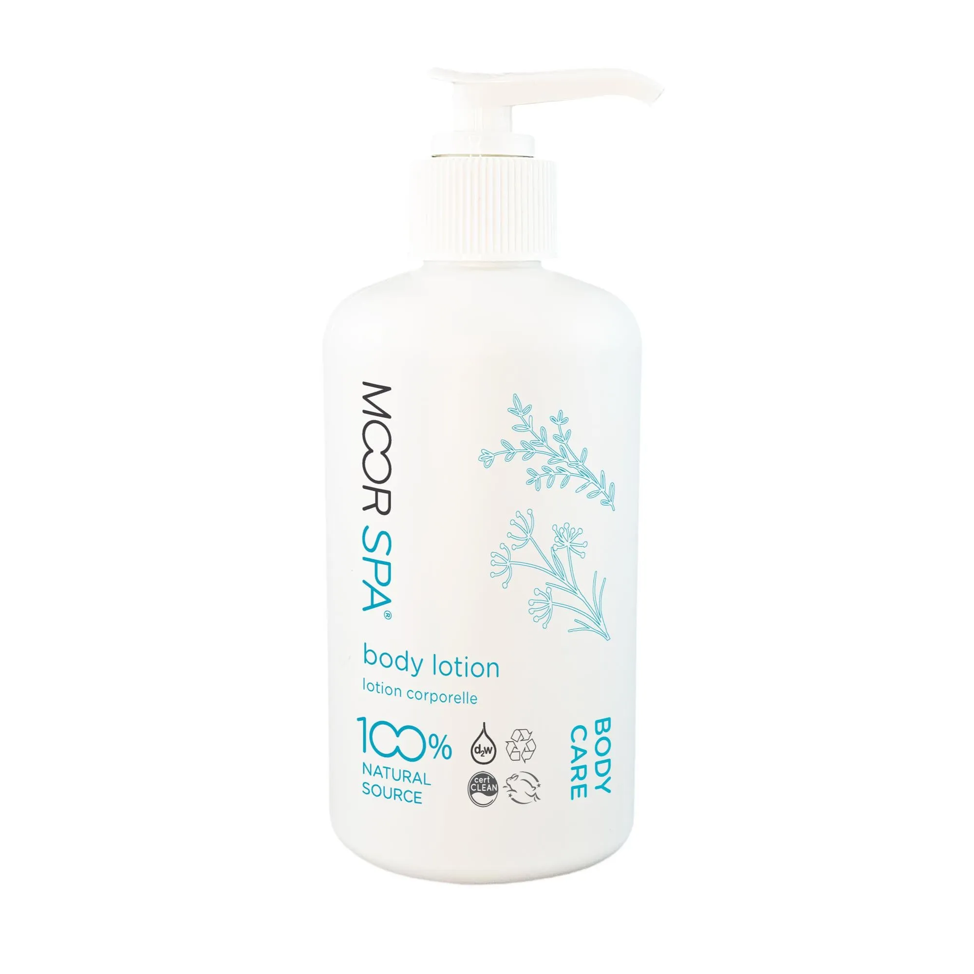 Moor Spa Replacement Amenity Bottle, 8.5 oz
